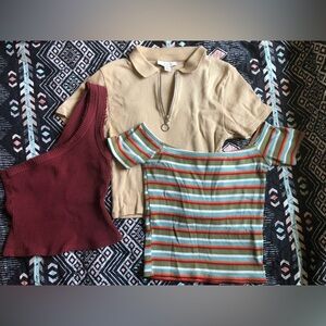 Urban Outfitters Bundle of 3 Tops Size-S